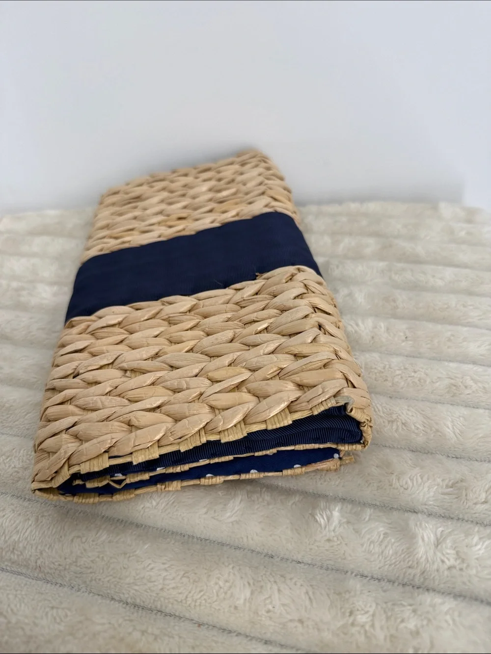 Mudpie Starfish Woven Clutch - Picture 7 of 10